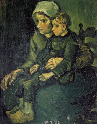 Mutter und Kind, 1885 von Vincent van Gogh